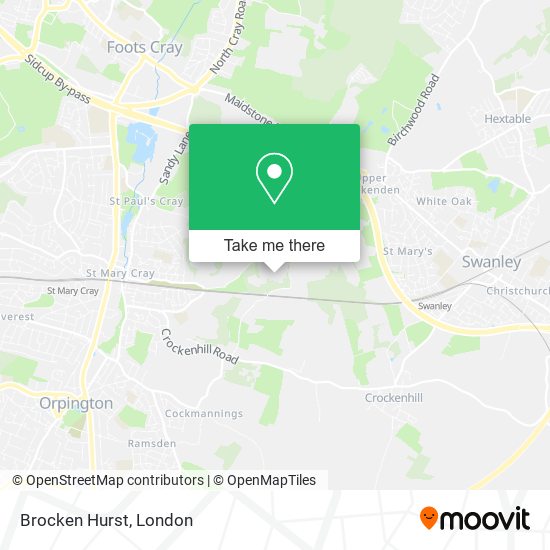 Brocken Hurst map