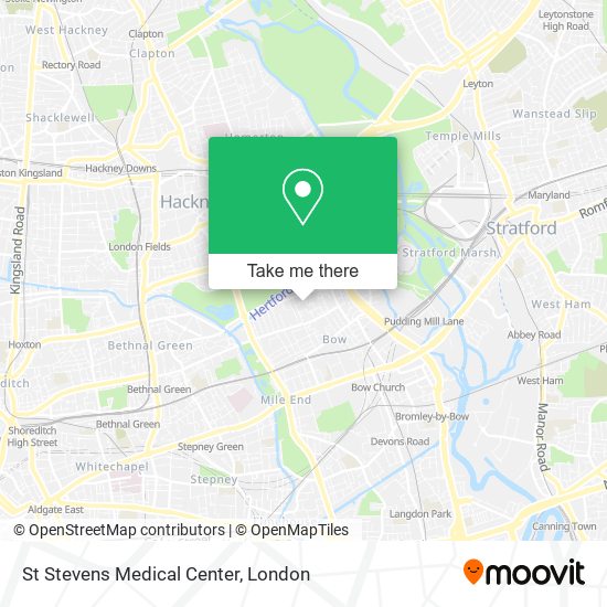 St Stevens Medical Center map