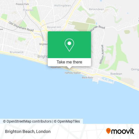 Brighton Beach map