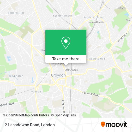 2 Lansdowne Road map