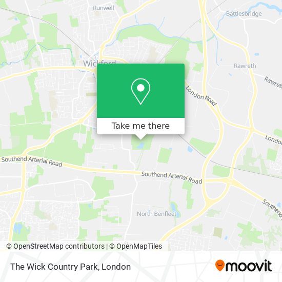 The Wick Country Park map