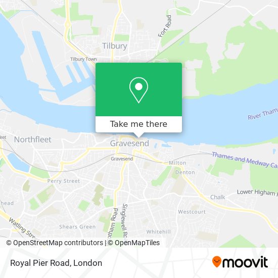 Royal Pier Road map