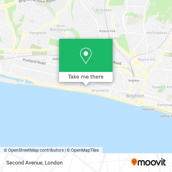 Second Avenue map