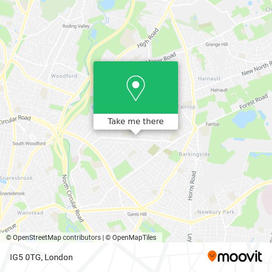 IG5 0TG map