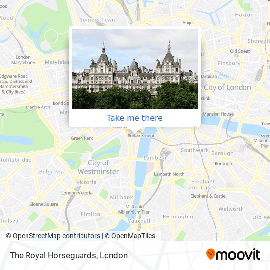 The Royal Horseguards map