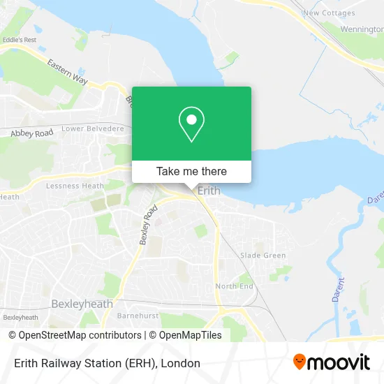 How to Get to Erith Railway Station (ERH) by Train, Bus, Tube or DLR?