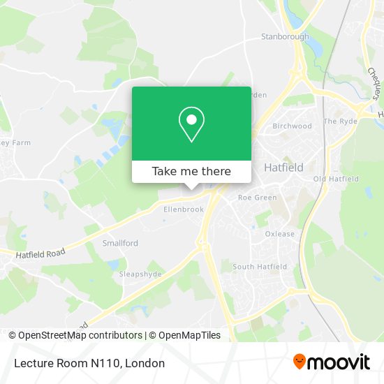 Lecture Room N110 map