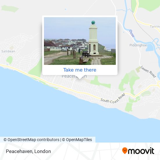 Peacehaven map
