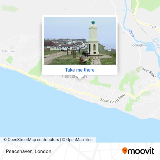 Peacehaven map