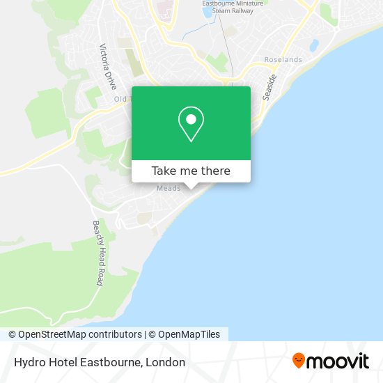 Hydro Hotel Eastbourne map