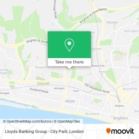 Lloyds Banking Group - City Park map