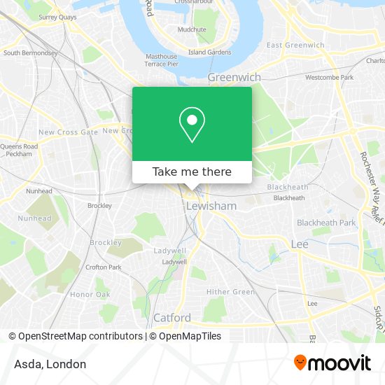 Asda map