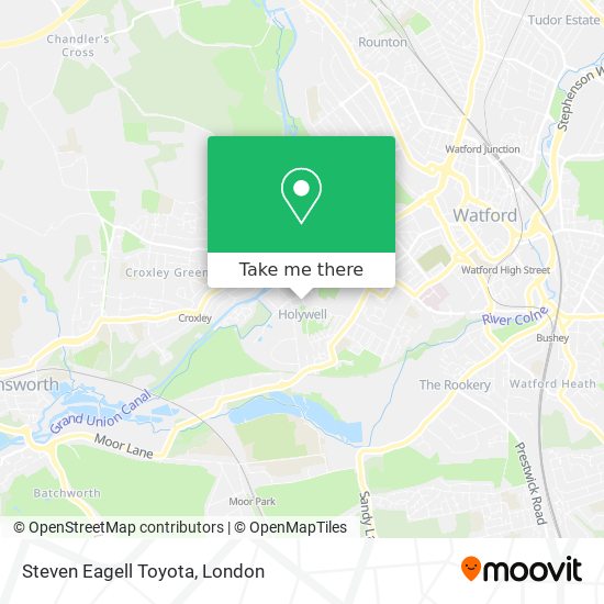 Steven Eagell Toyota map