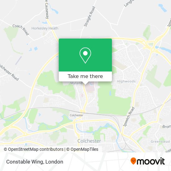 Constable Wing map