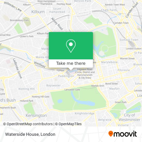 Waterside House map