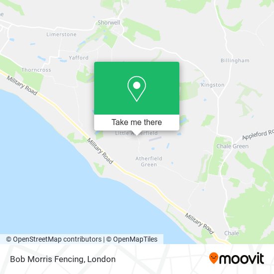 Bob Morris Fencing map