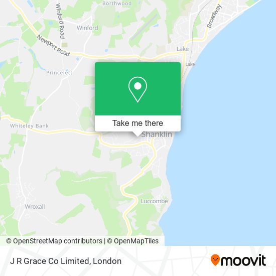 J R Grace Co Limited map