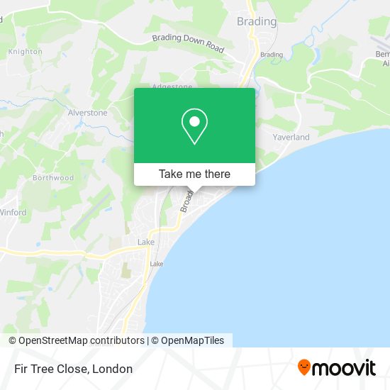 Fir Tree Close map