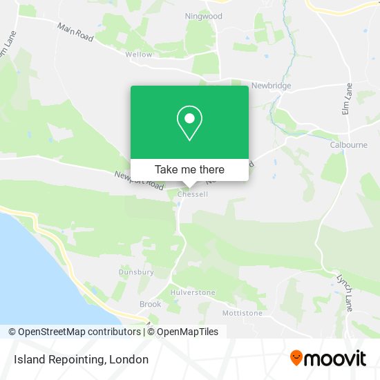 Island Repointing map