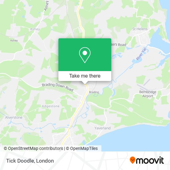 Tick Doodle map