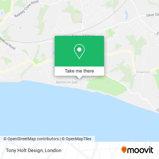 Tony Holt Design map