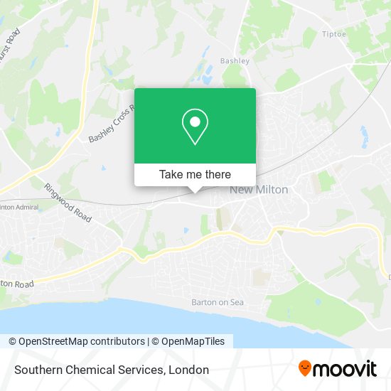 Southern Chemical Services map