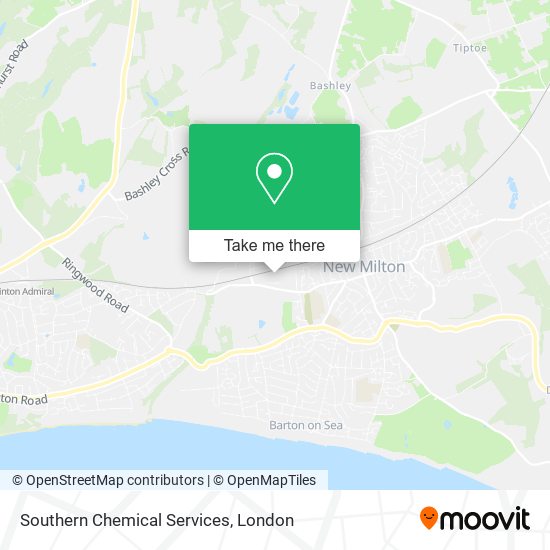 Southern Chemical Services map