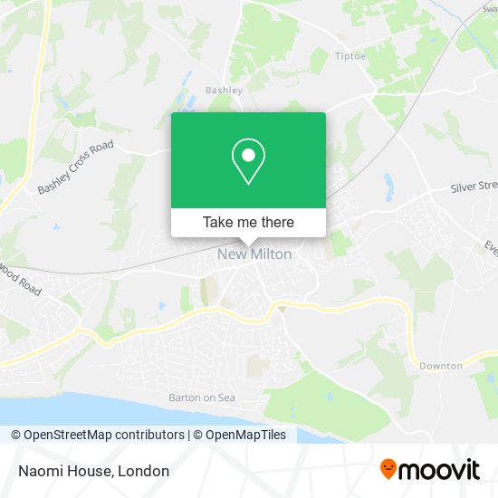 Naomi House map