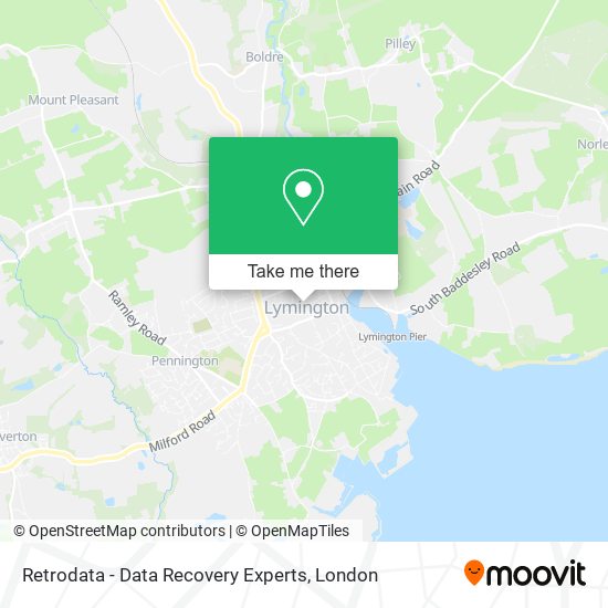 Retrodata - Data Recovery Experts map