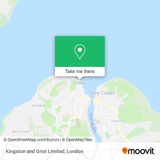 Kingston and Grist Limited map