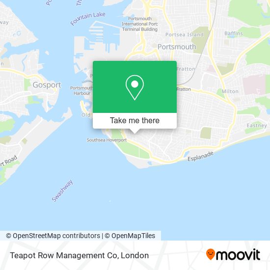 Teapot Row Management Co map