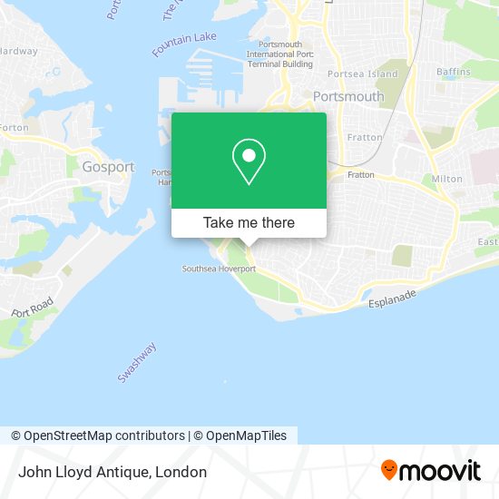 John Lloyd Antique map