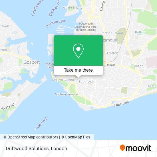Driftwood Solutions map