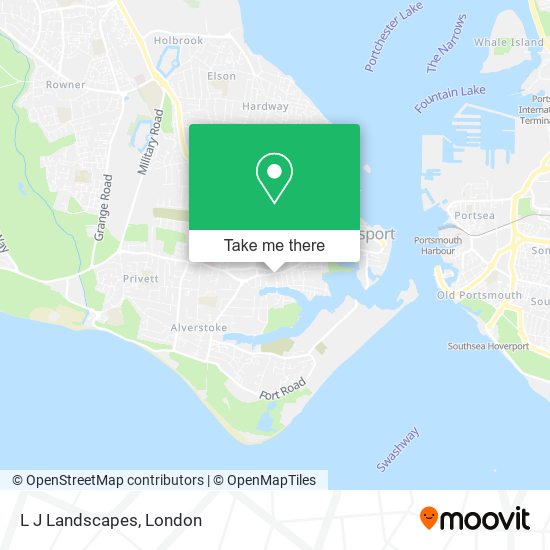 L J Landscapes map