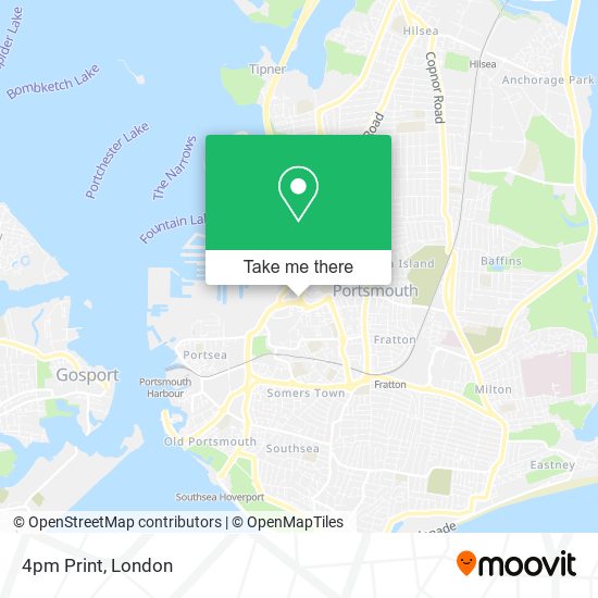 4pm Print map