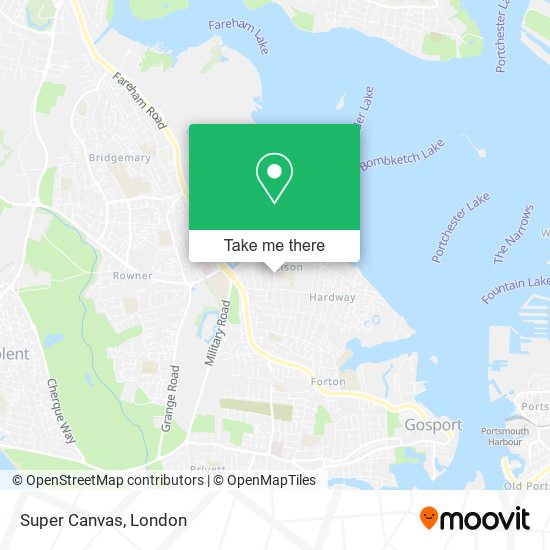 Super Canvas map