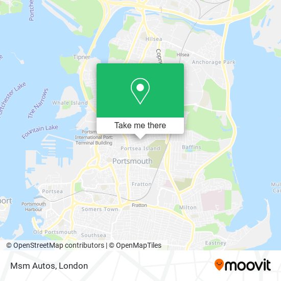 Msm Autos map