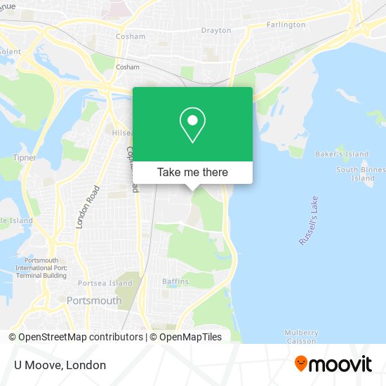 U Moove map