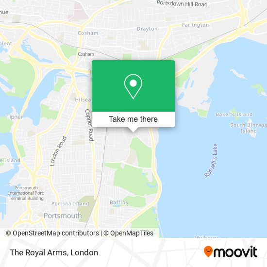The Royal Arms map