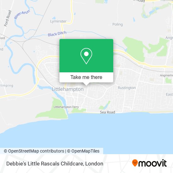 Debbie's Little Rascals Childcare map