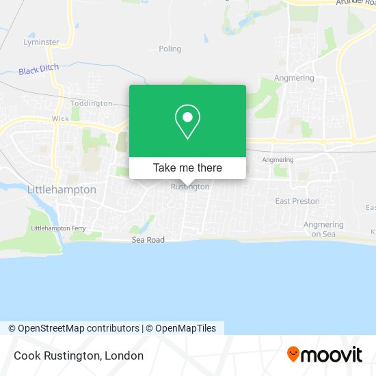 Cook Rustington map