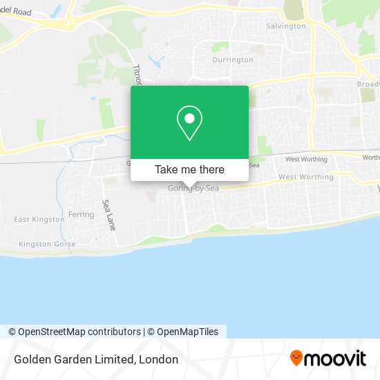 Golden Garden Limited map