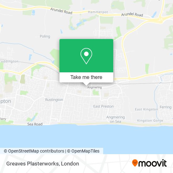 Greaves Plasterworks map
