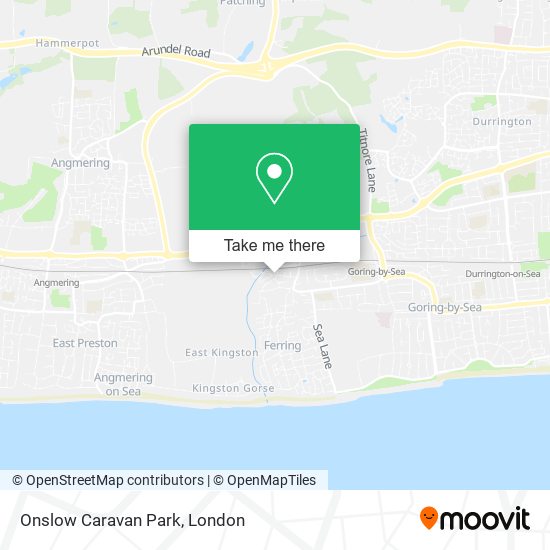 Onslow Caravan Park map