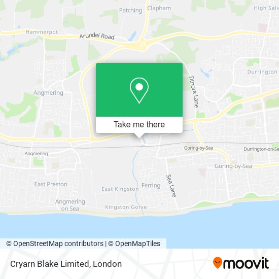 Cryarn Blake Limited map