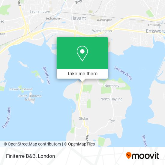 Finiterre B&B map