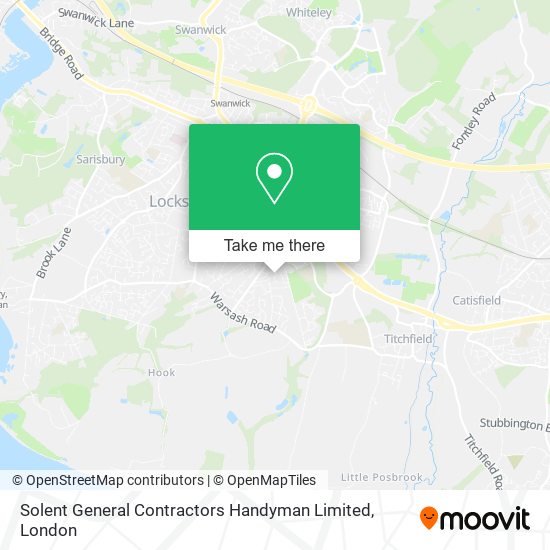 Solent General Contractors Handyman Limited map