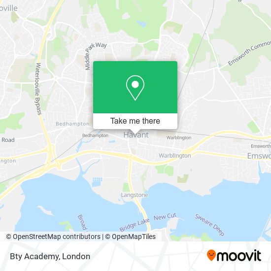 Bty Academy map
