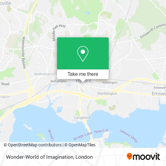 Wonder-World of Imagination map