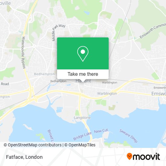 Fatface map
